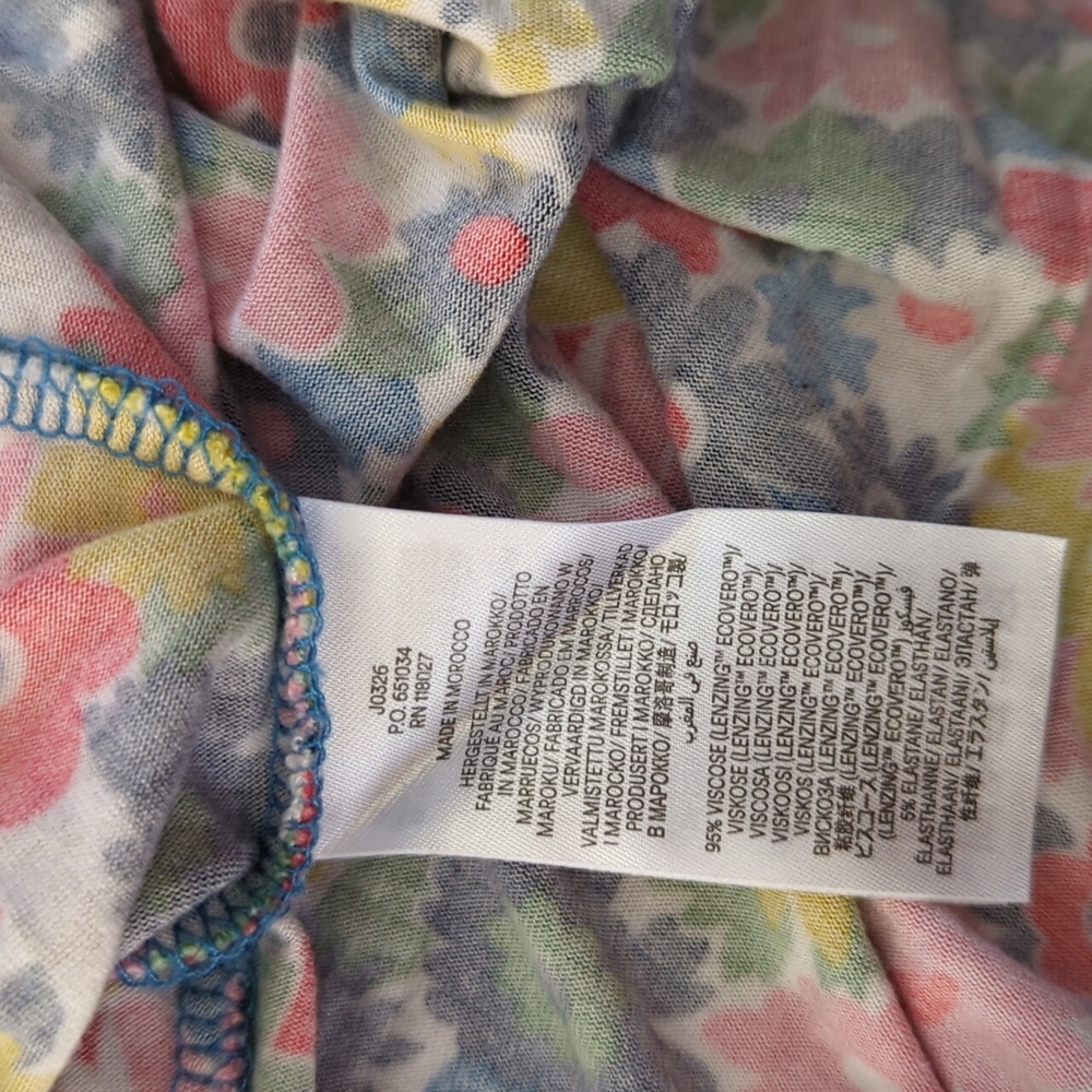 Boden Amelie Dress - Women's Size 20/22L Summer Floral Multicolor Dress - Picture 4 of 6